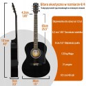 Gitara akustyczna 4/4 3rd Avenue 713440685699 4/4 - USZK. TRANSPORTOWE