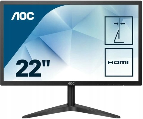 MONITOR AOC 22B1H 21,5'' FULLHD DO BIURA
