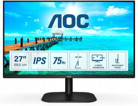 Monitor LED AOC 27B2H/EU 27 " 1920 x 1080 px IPS / PLS