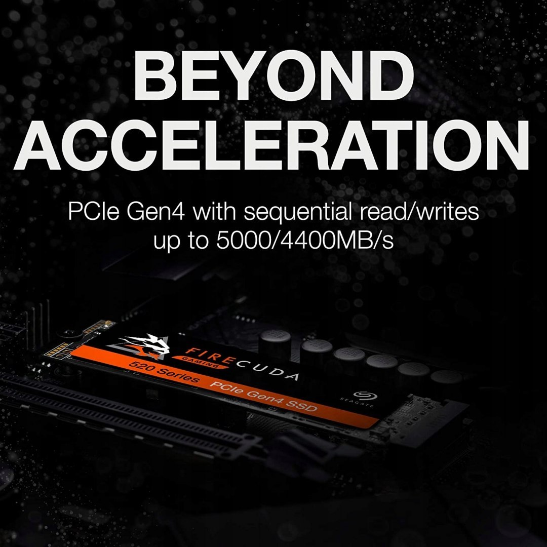 Dysk SSD PCIe Seagate FireCuda 520 2TB 5000MB/S !!