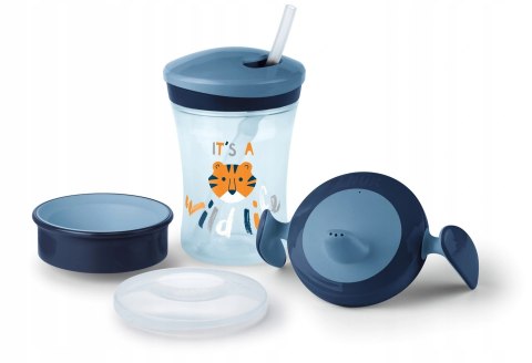KUBEK NUK 255398 Zestaw 3W1 Learn To Drink