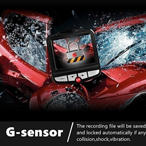 Kamera samochodowa ORUIS Car DVR Dash Cam 1080P!