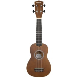 Cascha soprano linden ukulele brown EH3953