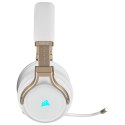 Słuchawki bezprzewodowe nauszne Corsair Virtuoso RGB Pearl