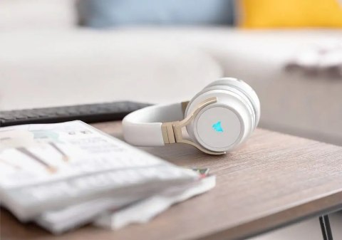 Słuchawki bezprzewodowe nauszne Corsair Virtuoso RGB Pearl