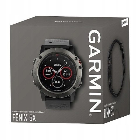 Zegarek Garmin Fenix 5x Sapphire 010-01733-00 GPS