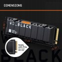 Dysk SSD M.2 NVMe WD BLACK SN850X Heatsink 2 TB