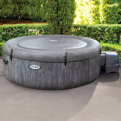 JACUZZI OGRODOWE INTEX 28440EX PURESPA GREYWOOD DELUXE 196CMX71