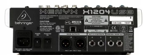 Mikser Behringer XENYX X1204USB 12 - kanałowy