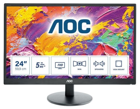 Monitor LED AOC M2470SWH 23,6 " 1920 x 1080 px VA