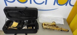 AMMOON bE Saksofon altowy Mosiądz Lakierowany złoty E Flat Sax 802 Typ