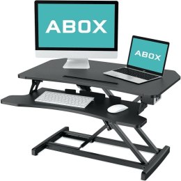 Elektryczna regulowana platforma na biurko ABOX Sit-Stand Workstation