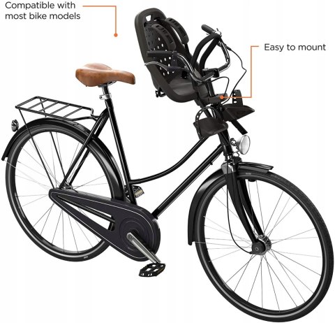 Fotelik rowerowy przedni THULE YEPP MINI czarny