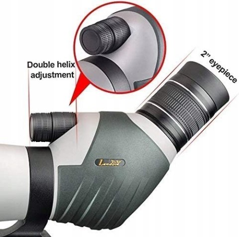 Monokular Landove Spektiv 20-60X 80mm ze statywem i pokrowcem