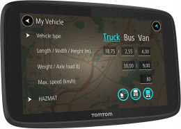 NAWIGACJA TOMTOM GO PROFESSIONAL 620 WORLD TIR