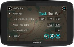 NAWIGACJA TOMTOM GO PROFESSIONAL 620 WORLD TIR