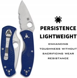 Nóż składany Spyderco Persistence Lightweight C136PSBL