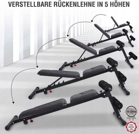 Regulowana ławka treningowa ULTRASPORT TR-5 PRO