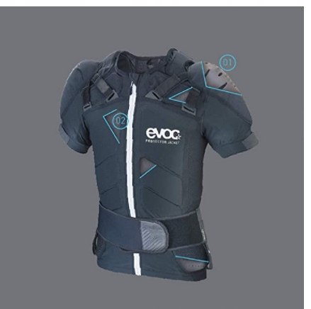 Zbroja kurta ochronna Evoc PROTECTOR JACKET XL czarna