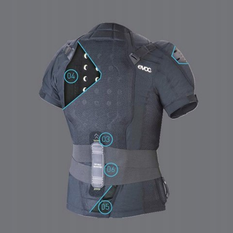 Zbroja kurta ochronna Evoc PROTECTOR JACKET XL czarna