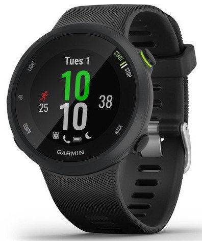 Zegarek sportowy Garmin Forerunner 45 - CZARNY / TĘTNO SEN TRYBY SPORTOWE