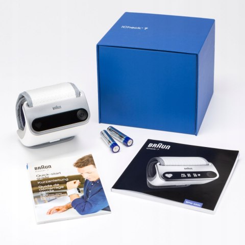 BRAUN ICHECK 7 BPW4500 ciśnieniomierz nadgarstkowy z bluetooth BRAUN ICHECK 7 BPW4500 ciśnieniomierz nadgarstkowy z bluetooth