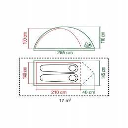 Namiot turystyczny 2 os. Coleman Kobuk Valley 2