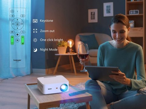 Projektor Laserowy Bomaker Cinema 500 MAX 1080p 4K PC / MAC / PS4 XBOX PS5