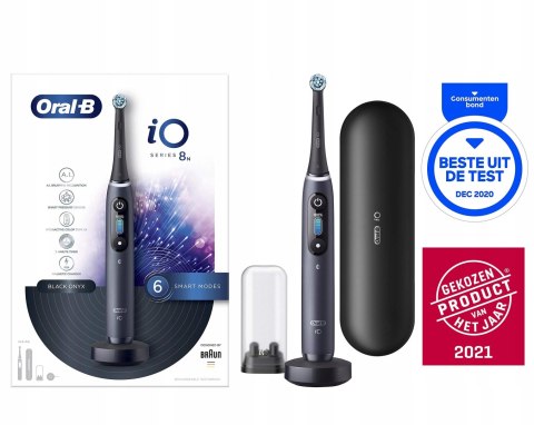 Szczoteczka elektryczna Oral-B 302391 Oral-B iO Series 8N black onyx