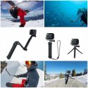 3 Way Grip Waterproof Monopod Selfie Stick Tripod Stand for GoPro Hero 10