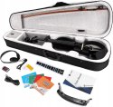 Skrzypce elektryczne Vangoa Electric Violin 4/4 - smyczek, struny, kabel