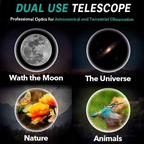 Teleskop Slokey SkyWays 40070 400 mm MEGA SPRAWDŹ