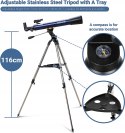 Teleskop astronomiczny ESSLNB 70/700 700 mm