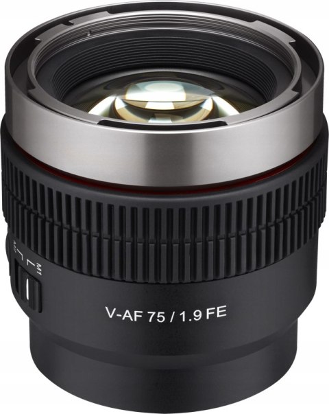 Obiektyw Samyang Sony E V-AF 75mm T1.9 FE Obiektyw Samyang Sony E V-AF 75mm T1.9 FE