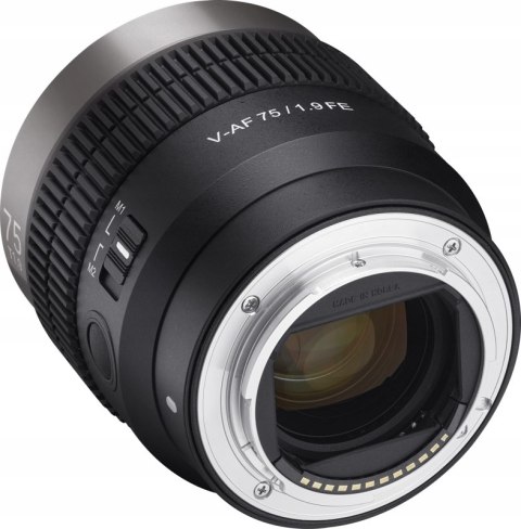 Obiektyw Samyang Sony E V-AF 75mm T1.9 FE Obiektyw Samyang Sony E V-AF 75mm T1.9 FE
