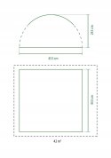 Pawilon Coleman Event Dome XL shelter 4,53 x 4,53 x 2,43m