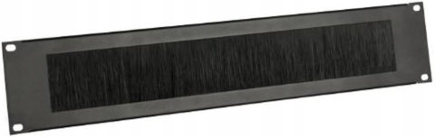 ADAM HALL 19" Parts 87222BRUSH osłona 2 HE stal z listwą szczotkową