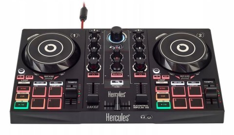 Hercules DJ Learning Kit MK2 - Zestaw startowy dla DJ-a, SERATO DJ