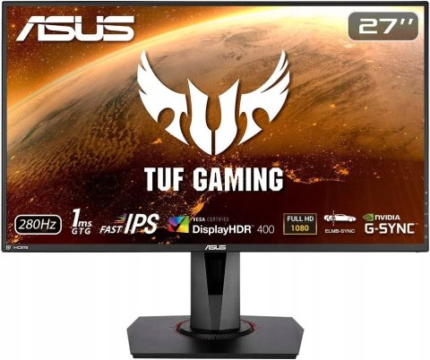 MONITOR ASUS TUF VG279QM 27'' FULLHD 280Hz 1MS