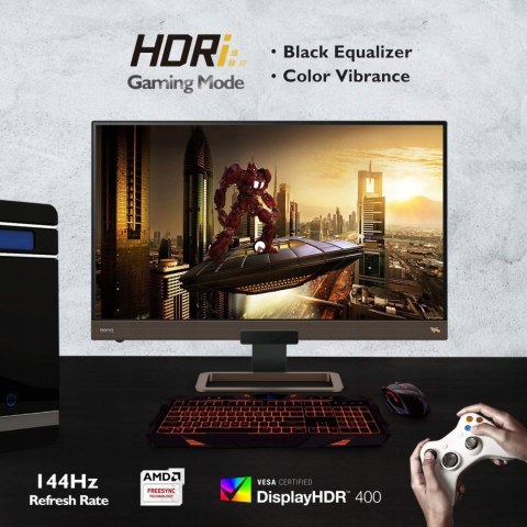 MONITOR BENQ EX2780Q 27'' 144Hz WQHD MONITOR BENQ EX2780Q 27'' 144Hz WQHD