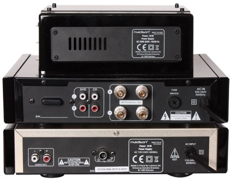 Odtwarzacz CD Madison MAD-CD10 czarny, srebrny