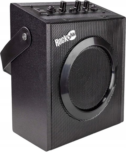 Rockjam RJEG02-SK-RD Zestaw z Gitarą Elektryczną, Czerwony, 4/4.