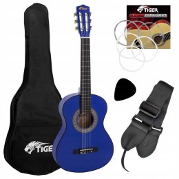 Tiger Music Tiger Beginner clg6-bl 1/2 rozmiar gitara IDEALNY DLA DZIECI