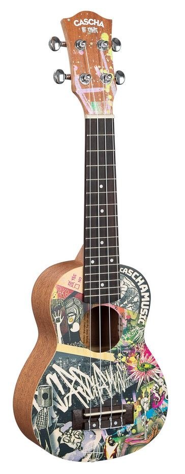 Ukulele sopranowe Cascha HH 2600 + ETUI! IDEALNE DLA POCZĄTKUJĄCYCH!