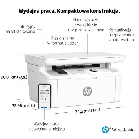 Drukarka wielofunkcyjna laserowa (mono) HP LaserJet M140we