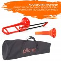 Pbone plastikowy mini puzon - czerwony