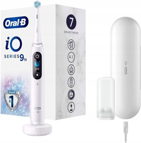 Szczoteczka magnetyczna ORAL-B iO9 white alabaster