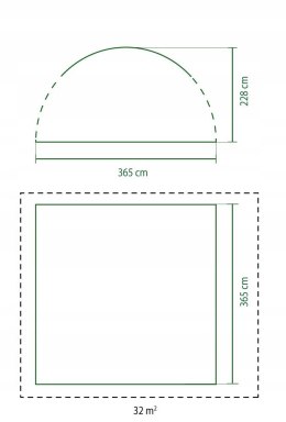 Wiata namiotowa Coleman Event Pavillon L 3,65 x 3,65 x 218m