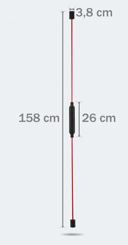 Bonsport drążek drgający gimnastyczny 158 cm