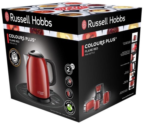Czajnik elektryczny Russell Hobbs 24992-70 2400 W 1 l czerwony